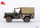 Армейский автомобиль повышенной проходимости DODGE WC51 (тент) 1:72 RL015 - фото 6872
